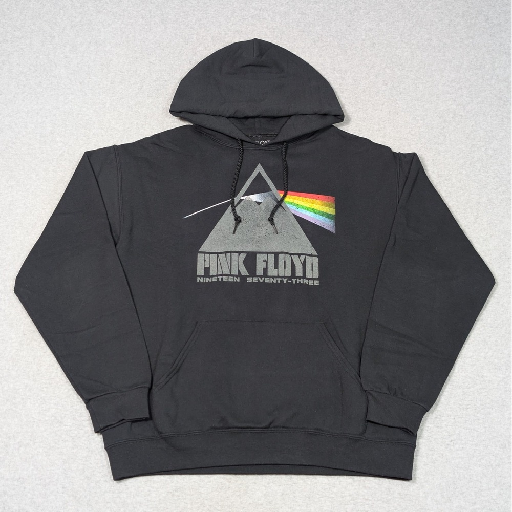 Pink Floyd Dark Side of The Moon Sweatshirt Hoodie Size Large Pullover
